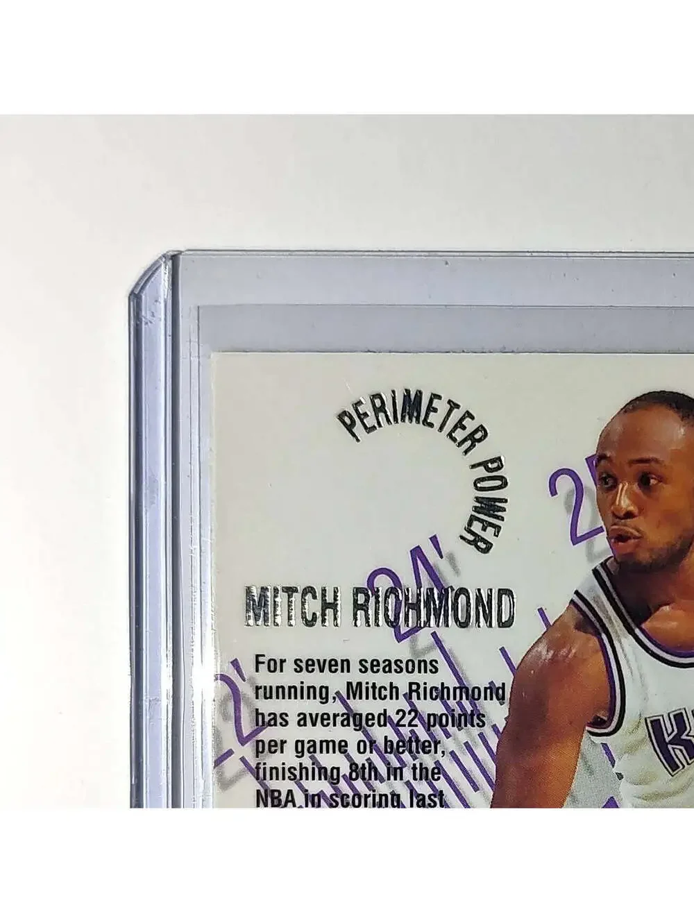 Mitch Richmond 1995-96 Flair NBA #11 Perimeter Power Card